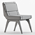 Modern 2017 CARON Chair 3D model small image 5