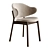 Calligaris Holly Fabric Chair 3D model small image 1