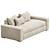 Elegant Nadine Sofa for Home 3D model small image 5