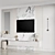 High-Quality TV Wall Model 3D model small image 4