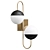 Adjustable Sphere Wall Sconce 3D model small image 1