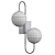 Adjustable Sphere Wall Sconce 3D model small image 2