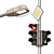 Modular Traffic Light Set 3D model small image 9