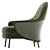 Modern Minotti Angie 2013 Sofa 3D model small image 3