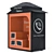 Modern City Phone Kiosk Model 3D model small image 3