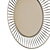 Gleaming Art Deco Copper Mirror 3D model small image 4