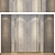 Versatile Wood Fabric Metal Panel 3D model small image 1