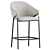 Modern Euler Bar Stool Counter 3D model small image 3