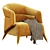 Modern 3D Armchair Model Bouvaner 3D model small image 1