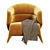 Modern 3D Armchair Model Bouvaner 3D model small image 2