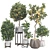 Fruit Tree Collection Set 21 3D model small image 1