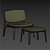 Modern Poliform Curve Armchair 3D model small image 4