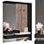 Modern Hallway Furniture Set 3D model small image 4