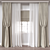 Vray and Corona Curtain Model 3D model small image 1