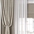 Vray and Corona Curtain Model 3D model small image 2