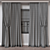 Vray and Corona Curtain Model 3D model small image 4