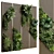 Wooden Frame Vertical Garden 3D model small image 1