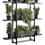 Metal Frame Vertical Wall Garden 3D model small image 4