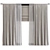 Origami Curtain Redesign 3D model small image 1