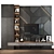 Modern TV Shelf for Living Room 3D model small image 1