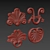 Ornament 29 3D Model Kit 3D model small image 6