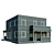 Modern Modular House Kit 3D model small image 5