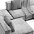 Modern 3D Sofa Boca Navi 3D model small image 4