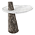 Sicilian Marble Side Tables Collection 3D model small image 3
