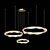 Hanna Ring Chandelier Set 3D model small image 1