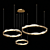 Hanna Ring Chandelier Set 3D model small image 2