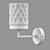 Eurosvet Calle Glass Wall Sconce 3D model small image 2
