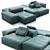 Exquisite Livingdivani Sofa Collection 3D model small image 3