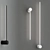 MODERN ALUMINIUM LED WALL LAMPS 3D model small image 2