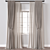 Luxury Curtain 3D Model 3D model small image 1