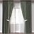 Versatile 3D Curtain Model 3D model small image 1