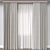 High Detailed Curtain 3D Model 3D model small image 1