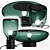 Ethereal Blown Glass Table Lamp 3D model small image 2