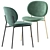 Elegant Ines Chairs by Calligaris 3D model small image 7