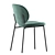 Elegant Ines Chairs by Calligaris 3D model small image 10