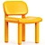 Elegant Tottori Driade Chair 3D model small image 5