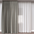 Vray and Corona Textile Curtain 3D model small image 1