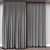 Vray and Corona Textile Curtain 3D model small image 4