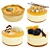 Citrus Delight 3D Dessert Models 3D model small image 1