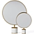 Elegant Round Mirror AGADIR by Frato 3D model small image 2