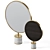 Elegant Round Mirror AGADIR by Frato 3D model small image 3