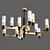 Luxury Barolo Chandelier 2654 Brushed 3D model small image 2