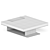 Elegant IPANEMA Marble Coffee Table 3D model small image 3