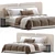 Angelo Bed | 3D Model Meshsmooth 3D model small image 1
