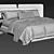 Angelo Bed | 3D Model Meshsmooth 3D model small image 4