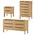 Emile Jones Oak Furniture Set 3D model small image 1